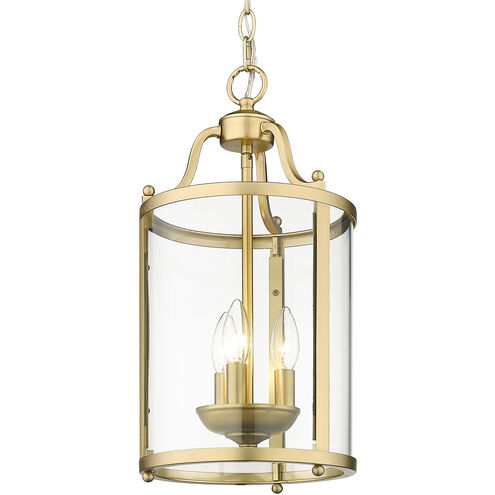 Payton 3 Light 9 inch Brushed Champagne Bronze Pendant Ceiling Light